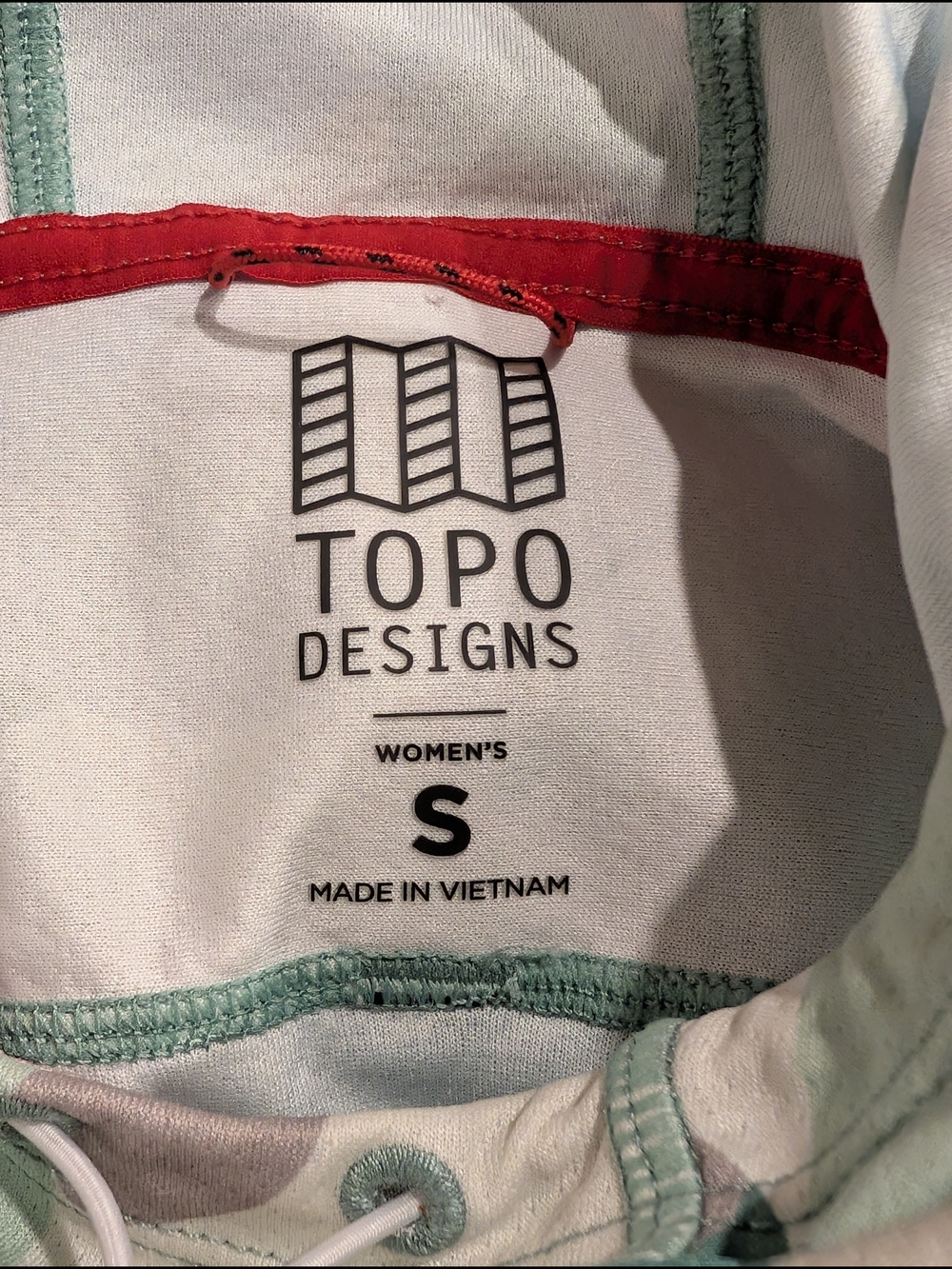 Topo Designs Pastel Camo Hooded Long-Sleeve Swim And Sun Top - Picture 12 of 13